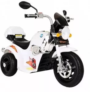 Детский электромотоцикл Pituso X-818 (белый) фото