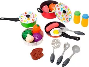 Игровой набор PlayGo Набор посуды с продуктами 6988 фото