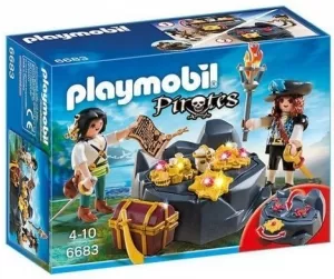 Конструктор Playmobil 6683 Пиратский тайник с сокровищами фото