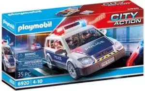 Конструктор Playmobil PM6920 Отрядная машина с подсветкой и звуком фото