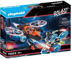 Конструктор Playmobil PM70023 Вертолет Пиратов Галактики фото