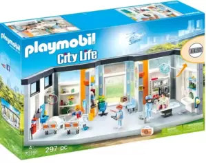 Конструктор Playmobil PM70191 Мебелированное Больничное Крыло фото