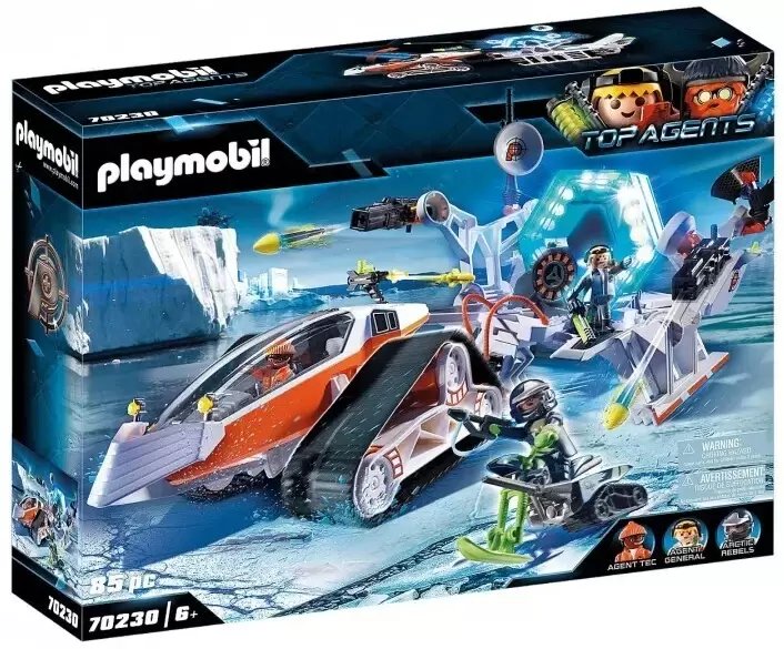 Playmobil PM70230 Командные сани шпионской команды