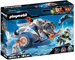 Конструктор Playmobil PM70231 Снежный планер шпионской команды фото