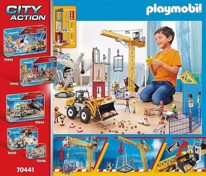 Конструктор Playmobil PM70441 Кран фото