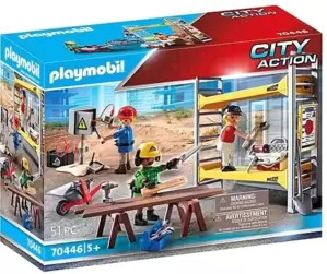 Конструктор Playmobil PM70446 На стройке фото