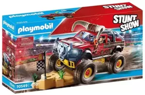 Конструктор Playmobil PM70549 Трюк-шоу Bull Monster Truck фото