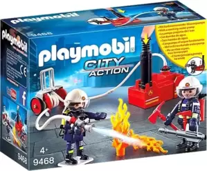Конструктор Playmobil PM9468 Пожарные с водяным насосом фото