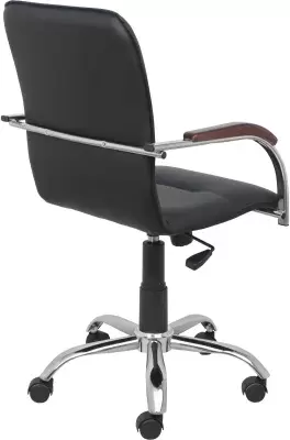 Офисное кресло ПМК Самба КС 2 / PMK 000.458 (черный/локти дерево темное) фото