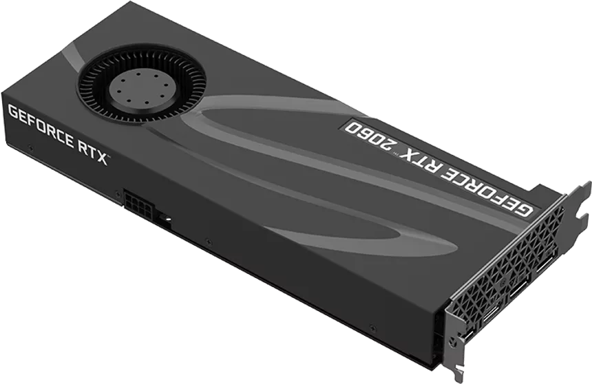 Видеокарта PNY GeForce RTX 2060 Blower 6GB GDDR6 VCG20606BLMPB фото 4