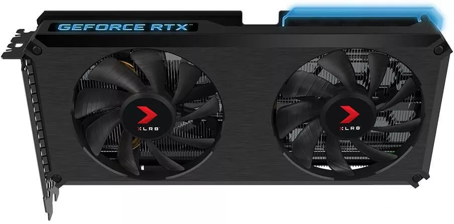 Видеокарта PNY GeForce RTX 3060 Ti 8GB XLR8 Gaming Revel Epic-X RGB Dual Fan фото 3