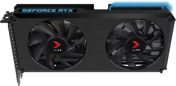 Видеокарта PNY GeForce RTX 3060 XLR8 Revel Epic-X RGB Dual Fan 12GB GDDR6 фото