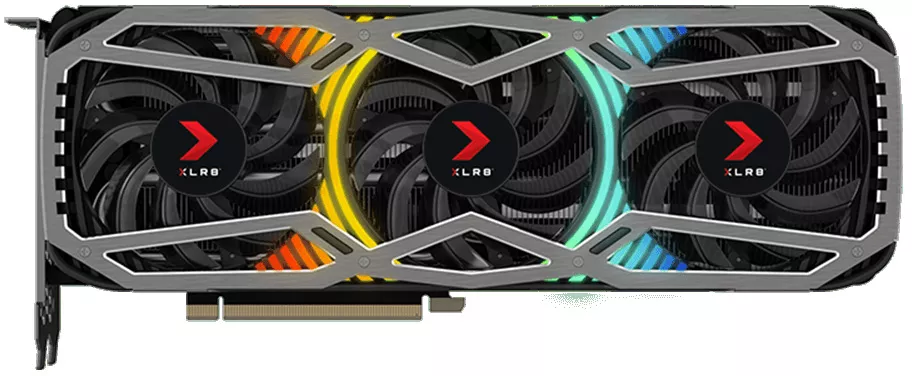 PNY GeForce RTX 3080 10GB XLR8 Revel Epic-X RGB Triple Fan LHR