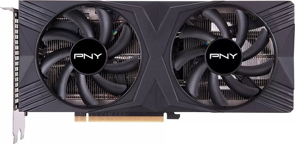 Видеокарта PNY GeForce RTX 4070 Super 12GB Verto Overclocked Dual Fan VCG4070S12DFXPB1-O фото
