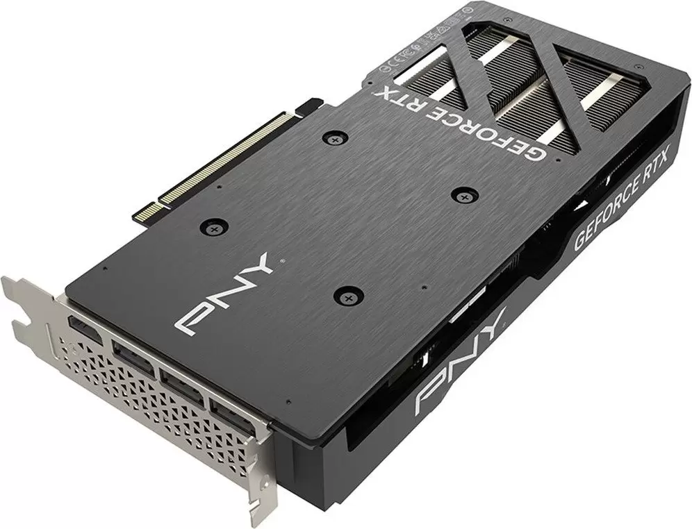 Видеокарта PNY GeForce RTX 4070 Super 12GB Verto Overclocked Dual Fan VCG4070S12DFXPB1-O фото 5