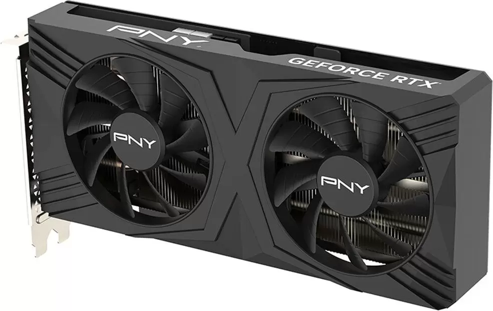 Видеокарта PNY GeForce RTX 4070 Super 12GB Verto Overclocked Dual Fan VCG4070S12DFXPB1-O фото 7