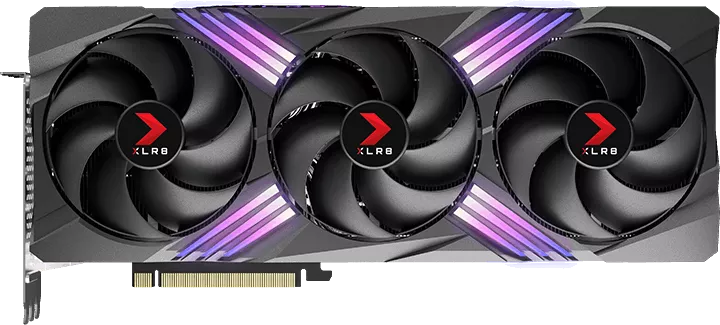 Видеокарта PNY GeForce RTX 4070 Ti 12GB XLR8 Gaming Verto Triple Fan VCG4070T12TFXXPB1 фото