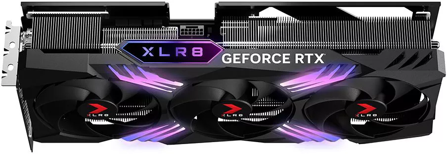 Видеокарта PNY GeForce RTX 4070 Ti 12GB XLR8 Gaming Verto Triple Fan VCG4070T12TFXXPB1 фото 2
