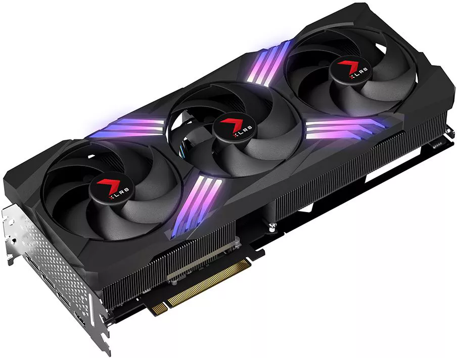 Видеокарта PNY GeForce RTX 4070 Ti 12GB XLR8 Gaming Verto Triple Fan VCG4070T12TFXXPB1 фото 8
