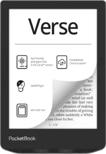 Электронная книга PocketBook 629 Verse (серый) фото
