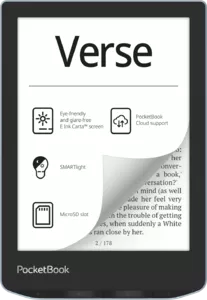 Электронная книга PocketBook 629 Verse (яркий синий) фото