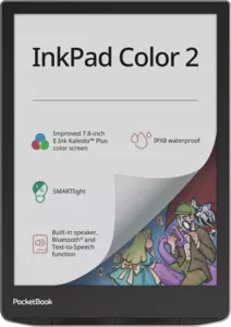 Электронная книга PocketBook 743C InkPad Color 2 (черный/серебристый) фото