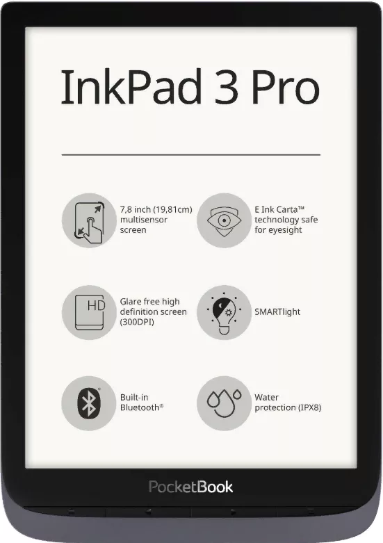 Электронная книга PocketBook InkPad 3 Pro фото
