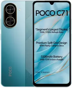 Смартфон POCO C71 3GB/64GB международная версия (синий) icon