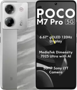 POCO M7 Pro 5G 12GB/256GB международная версия (серебристый, без з/у) фото