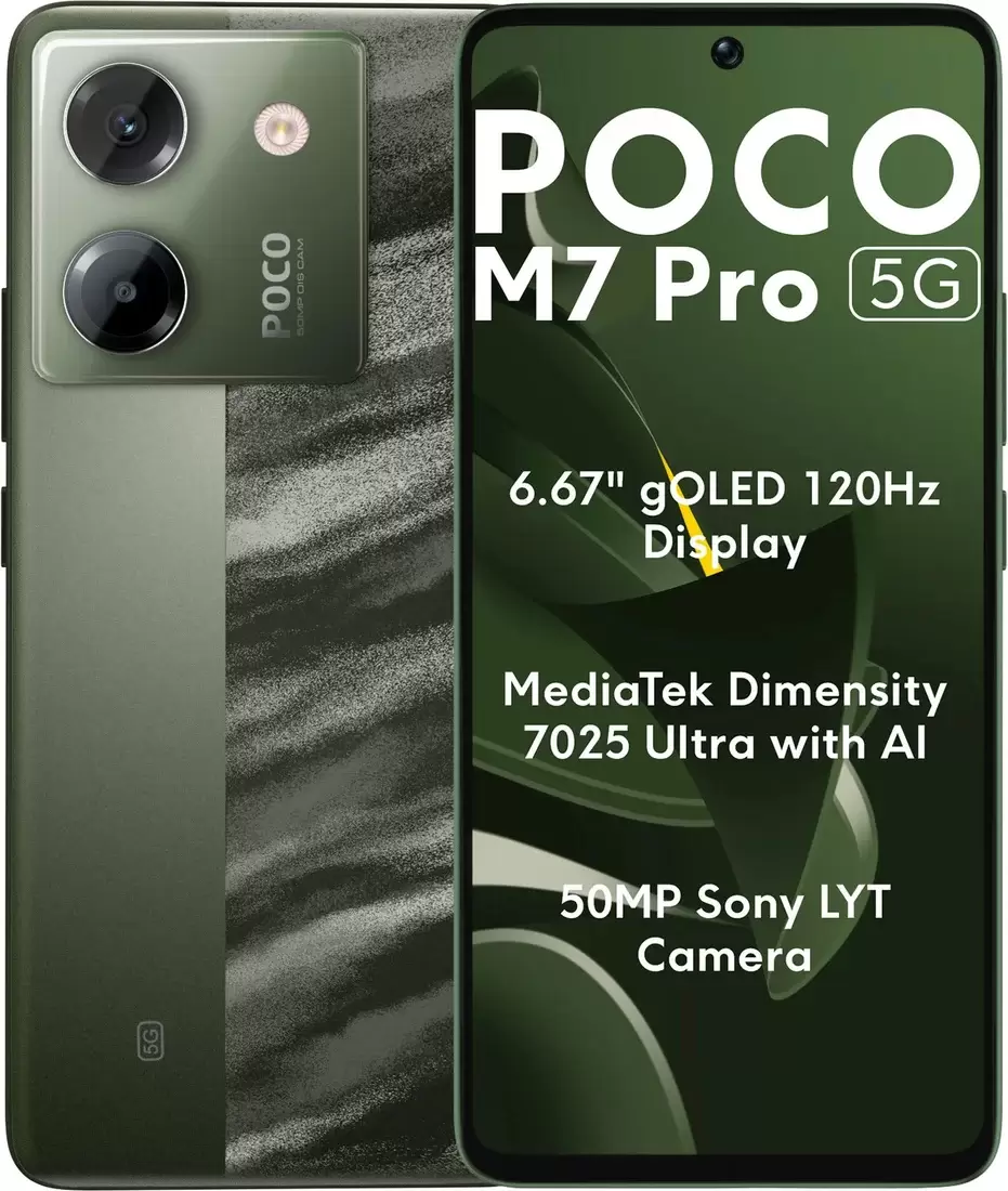 POCO M7 Pro 5G 12GB/512GB международная версия (зеленый)