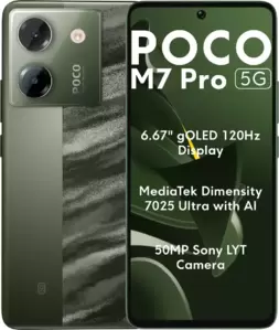POCO M7 Pro 5G 12GB/512GB международная версия (зеленый)