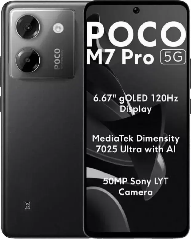POCO M7 Pro 5G 8GB/256GB международная версия (черный)