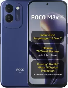 POCO M8x 5G 6GB/128GB индийская версия (синий) фото