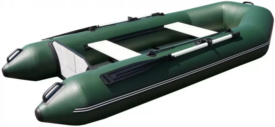 Моторно-гребная лодка Polar Bird 260 ТМ Киль СС Teal Стеклокомпозит (зеленый) фото 2