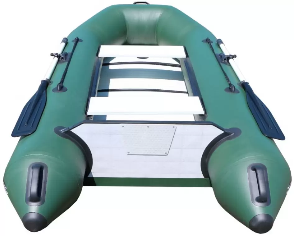 Моторно-гребная лодка Polar Bird 260 ТМ Киль СС Teal Стеклокомпозит (зеленый) фото 3