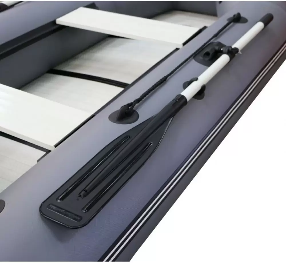 Моторно-гребная лодка Polar Bird 260 ТМ СС Teal Стеклокомпозит (серый) фото 3