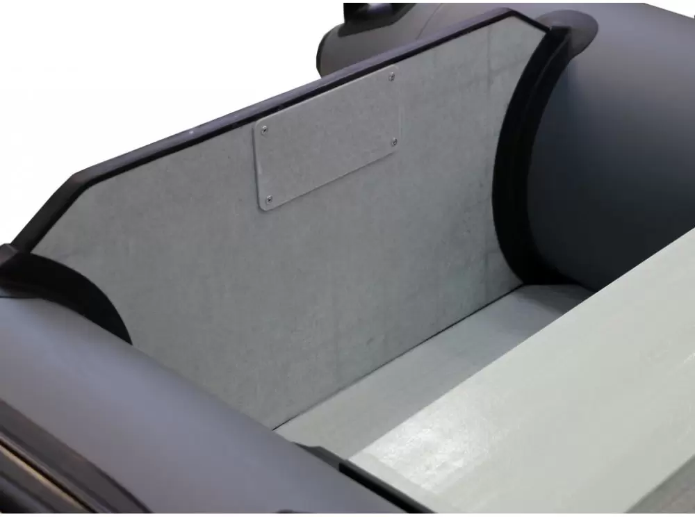 Моторно-гребная лодка Polar Bird 280 ТМ СС Teal Стеклокомпозит (серый) фото 2