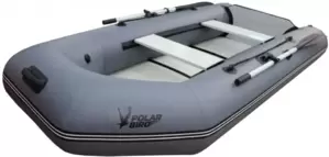 Моторно-гребная лодка Polar Bird 280 ТМ СС Teal Стеклокомпозит (серый) фото