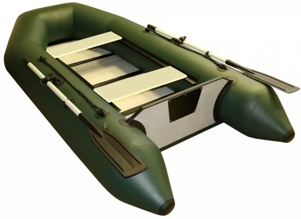 Моторно-гребная лодка Polar Bird 280 ТМ СС Teal Стеклокомпозит (зеленый) фото 5