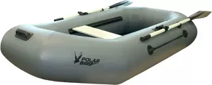 Надувная лодка Polar Bird Чирок PB-280 Т СС ПБ110 слань стеклокомпозит (серый) фото