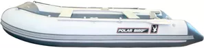 Моторно-гребная лодка Polar Bird Merlin PB-320M ПБ26 стеклокомпозит (серый/белый) фото