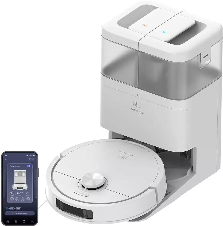 Polaris PVCRAC 7290 WIFI IQ Home (Белый)