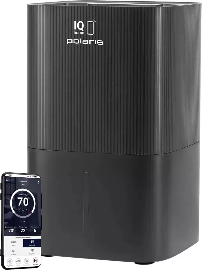 Polaris PAW 0804 Wi-Fi IQ Home (черный)
