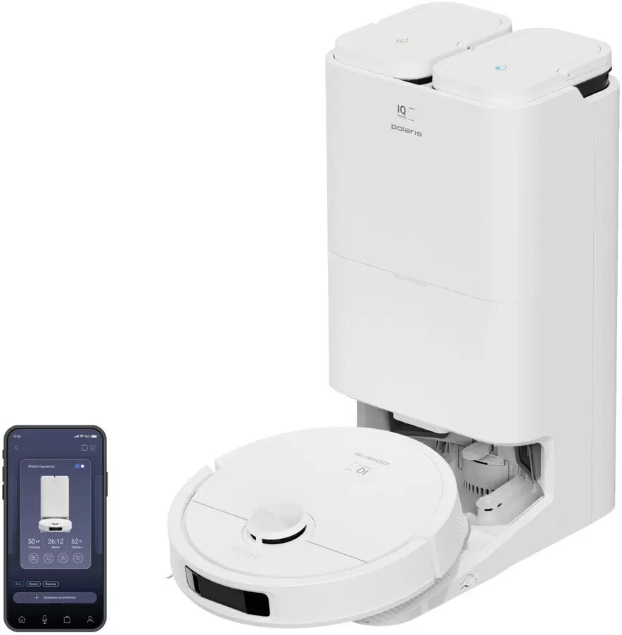 Polaris PVCRAC 7790 Pro Wi-Fi IQ Home (белый)