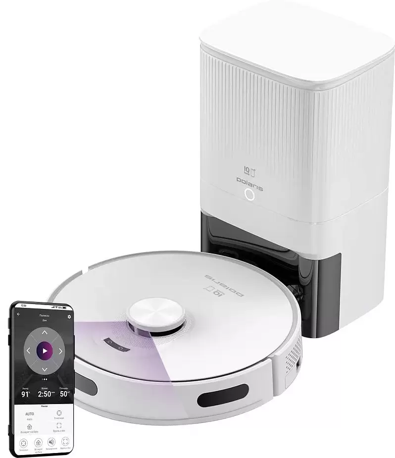 Polaris PVCRDC G2 5002 Wi-Fi IQ Home (белый)