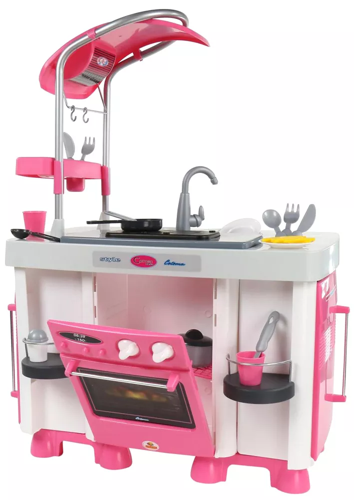Игровой набор Полесье 47991 Набор Carmen №7 с посудомоечной машиной и варочной панелью (в пакете) фото
