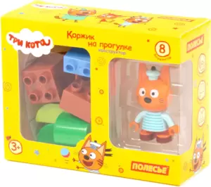 Конструктор Полесье Макси. Три кота. Коржик на прогулке / 63745 фото