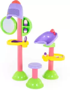 Набор аксессуаров для девочек Полесье Парикмахерская Злата / 52759 в пакете фото