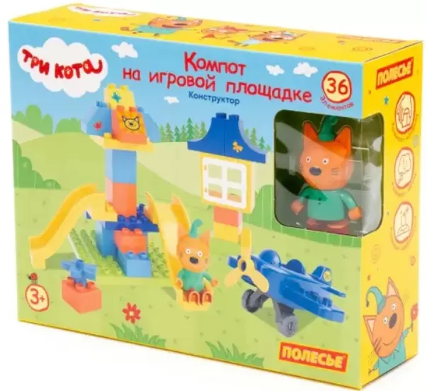 Полесье Три кота. Компот на игровой площадке 77476