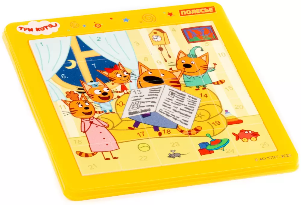Настольная игра Полесье Три кота. Семья котов 04643 фото